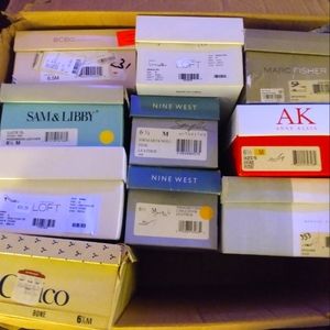 Lot Assorted Women's Size 6.5 Heels and Sandals